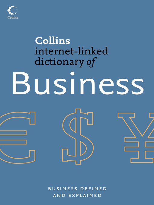 Cover image for Collins Internet-Linked Dictionary of Business